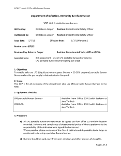 Standard operating procedure for Emergencey Fumigation of