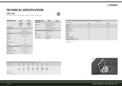 Download: Technical specification Insulated side hung