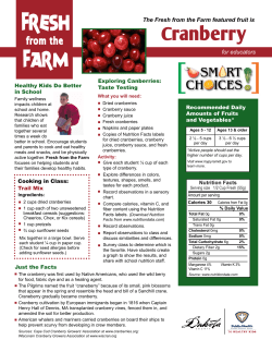 Cranberry - Northfield Public Schools