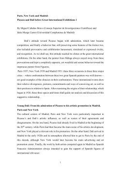 Paris, New York and Madrid