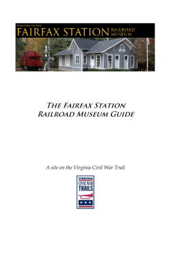 The Fairfax Station Railroad Museum Guide