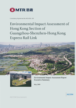 Environmental Impact Assessment Report Executive Summary
