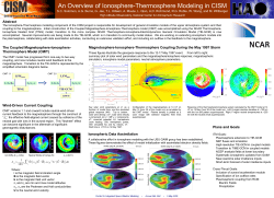 An Overview of Ionosphere-Thermosphere Research in CISM