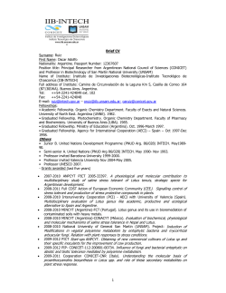 1 Others: A physiological and molecular contribution to