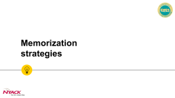 Memorization strategies