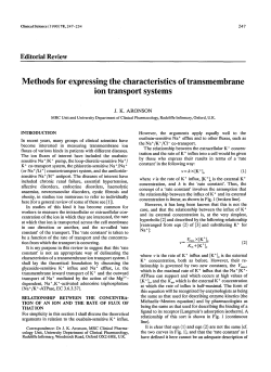 Methods for expressing the characteristics of