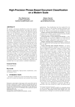 High-Precision Phrase-Based Document Classification on a Modern