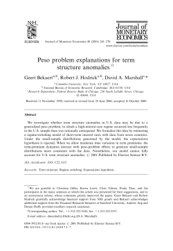 Peso problem explanations for term structure anomalies