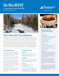 On the MOVE - Central Maine Orthopaedics