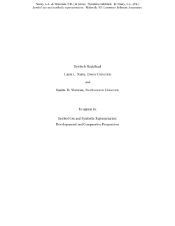 Symbols redefined - Northwestern University