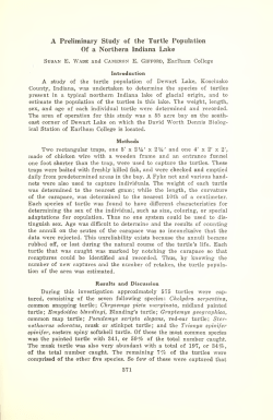 Proceedings of the Indiana Academy of Science