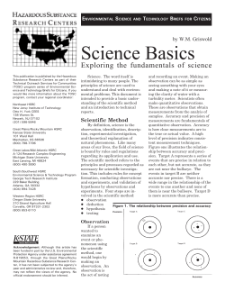 Science Basics - Kansas State University