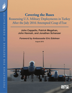 Covering the Bases: Reassessing U.S. Military Deployments in