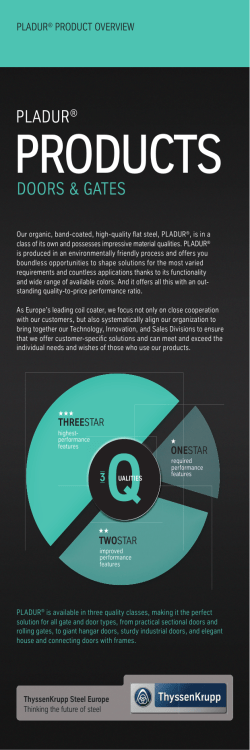 products - ThyssenKrupp Steel Europe