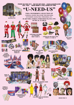 tHeatrICal MaKe-UP - U-Need-Us