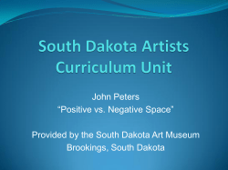 South Dakota Artists Curriculum Unit