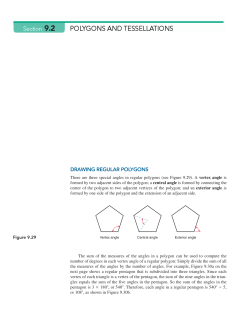 2. Draw regular polygon
