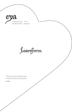 Program - Williams College Music Department