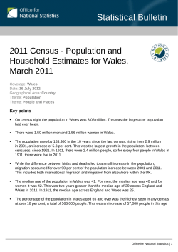 Statistical Bulletin - Office for National Statistics
