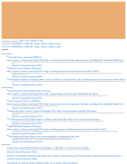 (http://www.villanova.edu) FALVEY MEMORIAL LIBRARY (https