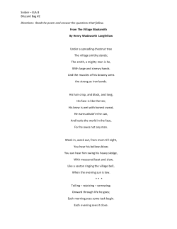 Snider &ndash; ELA 8 Blizzard Bag #2 Directions: Read the poem and