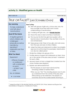 activity 5.t Modified game on Health
