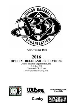 Canby - Westside Youth Baseball