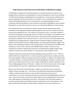 Geology - Mendocino College