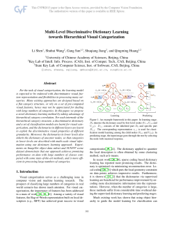 Multi-level Discriminative Dictionary Learning towards Hierarchical