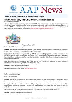 Health Alerts: Baby bathtubs, strollers, and more recalled