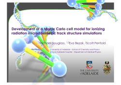 Development of a Monte Carlo cell model for ionizing radiation