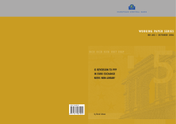 is reversion to ppp in euro exchange rates non