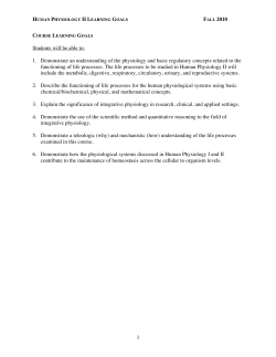 PHYS II learning goals