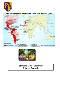 Advanced Subsidiary French &ndash; AQA - Stratford Girls` Grammar School
