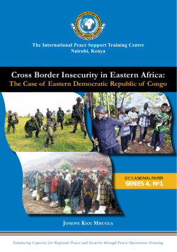 Cross Border Insecurity in Eastern Africa