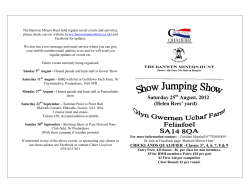 Saturday 25 August, 2012 (Helen Rees` yard)