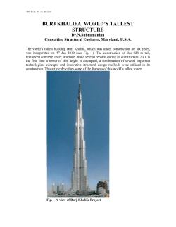burj khalifa, world&trade;s tallest structure