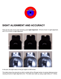 Gun muzzle movement and accuracy