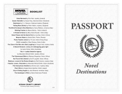 booklist - Ocean County Library