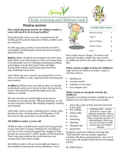 Newsletter Spring 2013