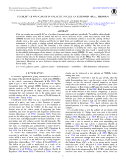 STABILITY OF GAS CLOUDS IN GALACTIC NUCLEI: AN