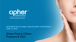 cipher pharmaceuticals