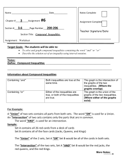 no.6 3.6 Notes and worksheet