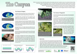 At the north-west end of the canyon among the layers of grey