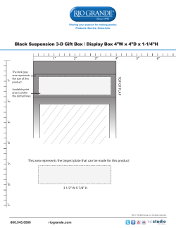 Black Suspension 3d Gift Box Display Box 4x4