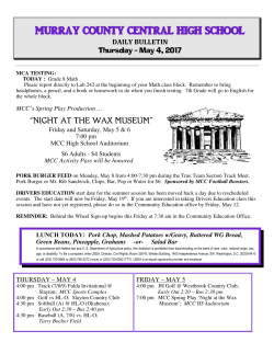 HS Daily Bulletin - Forwarder