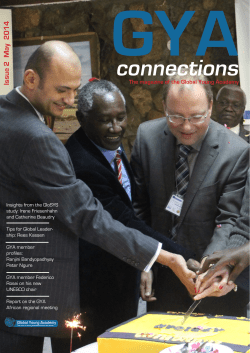 GYA Connections - IAP - the global network of science academies