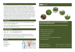 nitrogen in agriculture and the environment: facts and