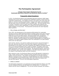 English [PDF 123KB] - Rainforest Alliance
