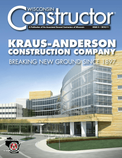 Wisconsin Constructor - Kraus